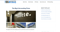 Desktop Screenshot of big4accountingfirms.org